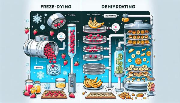 Freeze Drying vs. Dehydration: What Is the Difference?