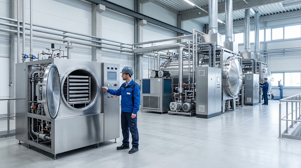 Industrial freeze dryer capacity for different production scales Industrial freeze dryer capacity for different production scales